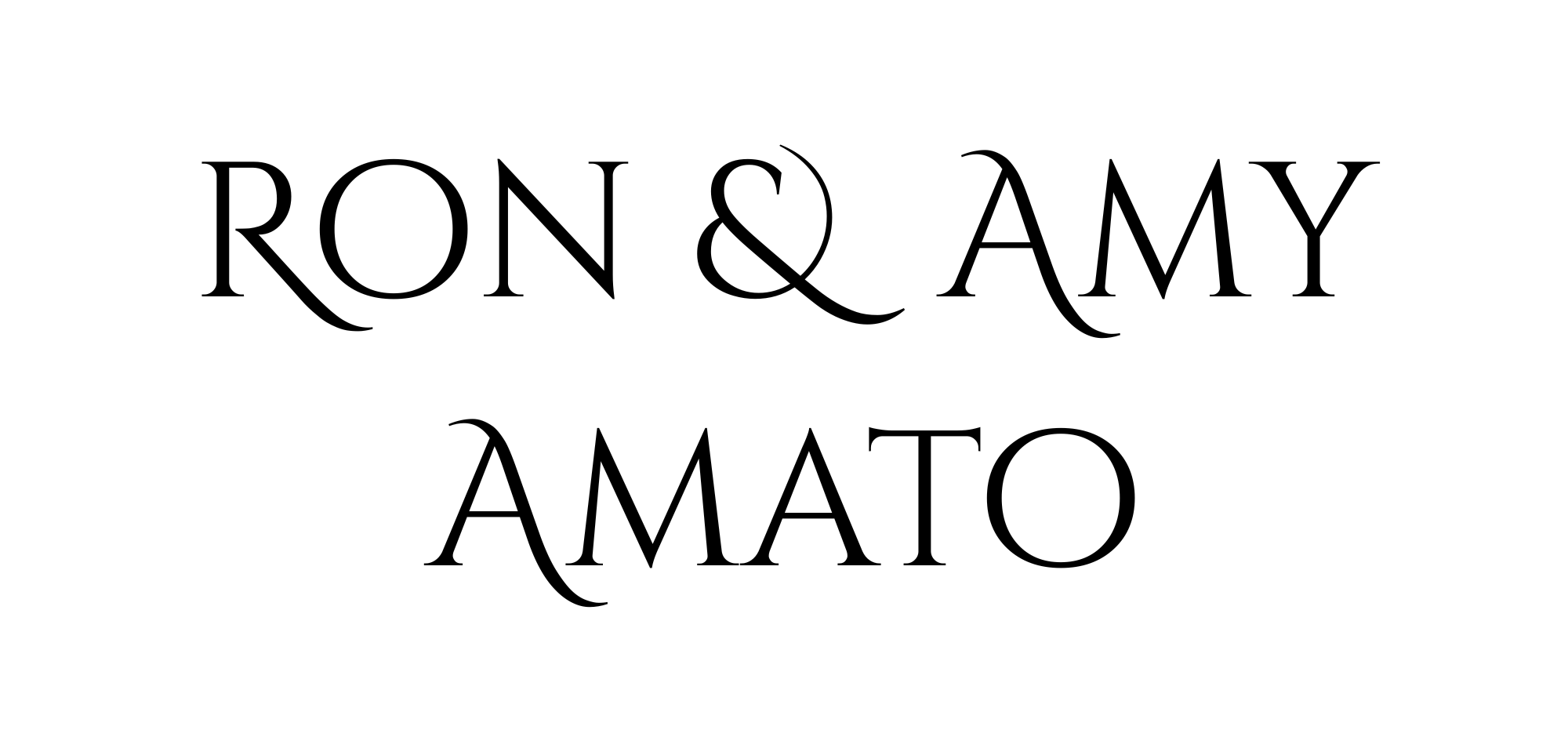 Ron & Amy Amato